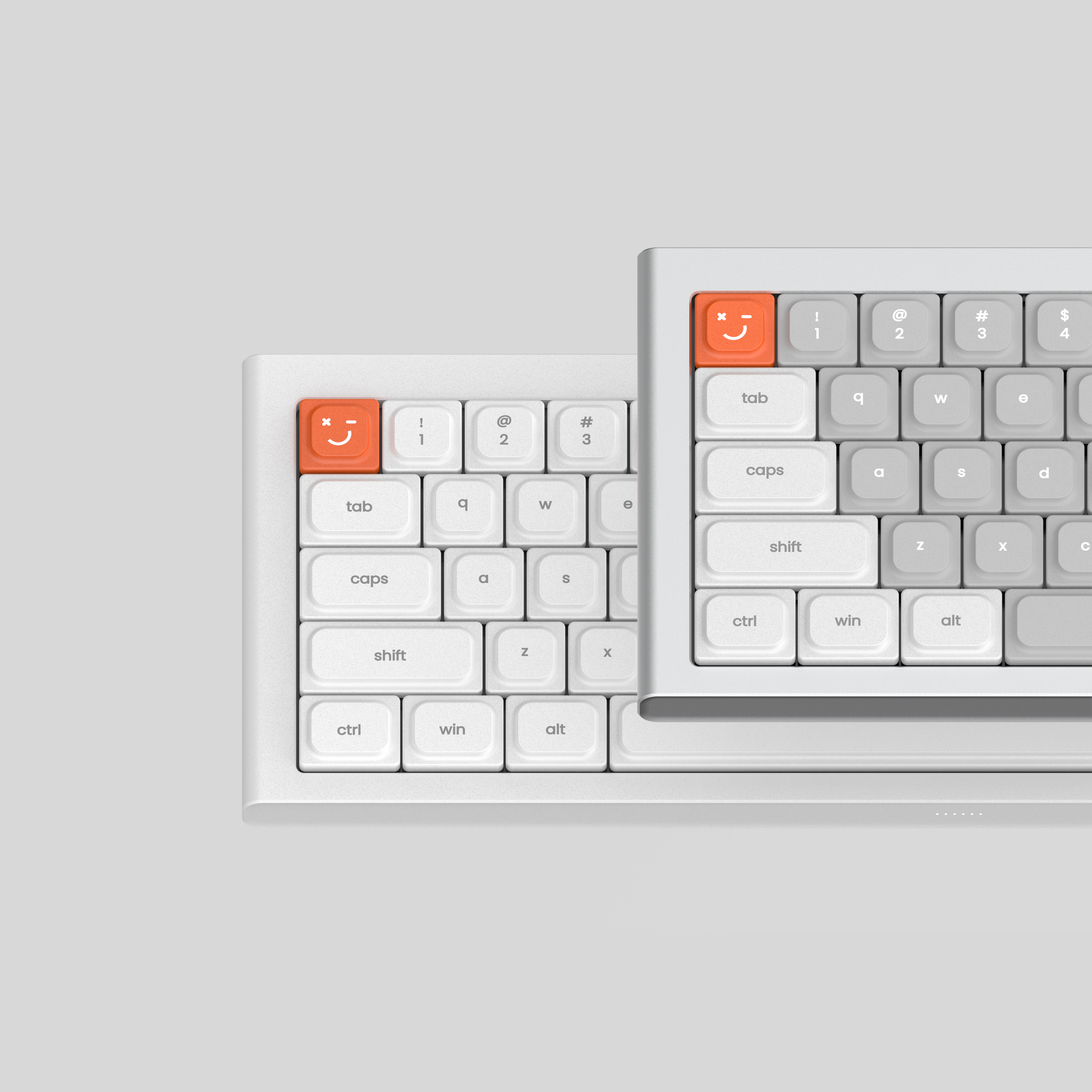 キーボード Morgrie AIR68 Silver Morgrie AIR68 – Low Profile Wireless Mechanical Keyboard | 65