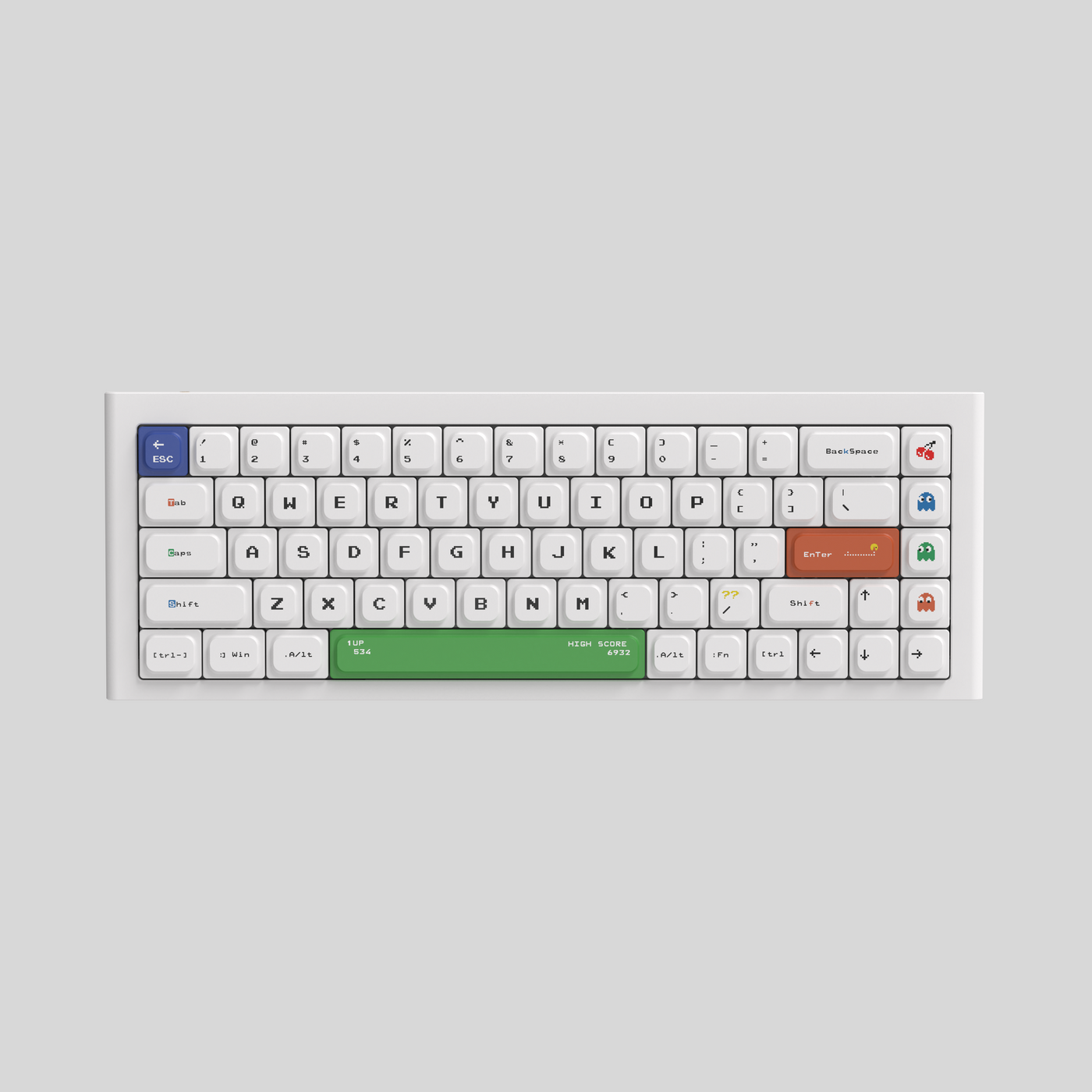 AIR68×PAC keycaps – Ultra-Slim Low Profile Mechanical Keyboard for Work