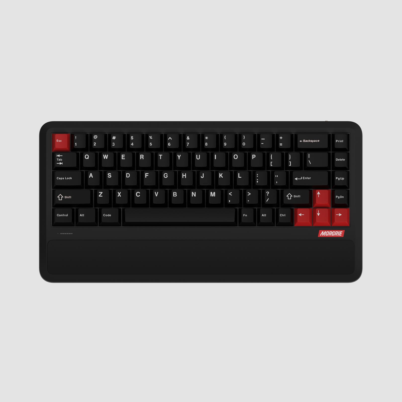 Black DOS68 keyboard