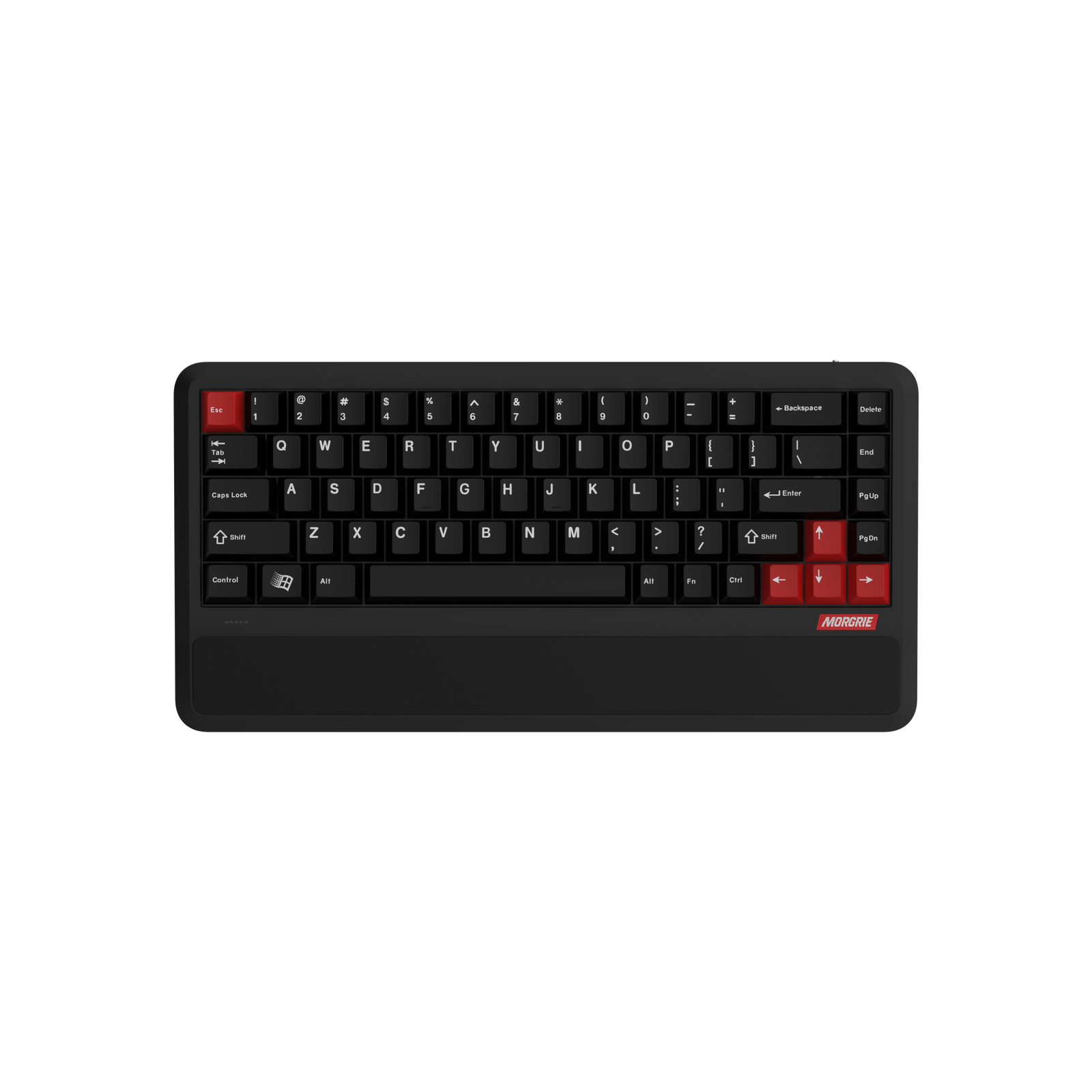 Black DOS68 keyboard