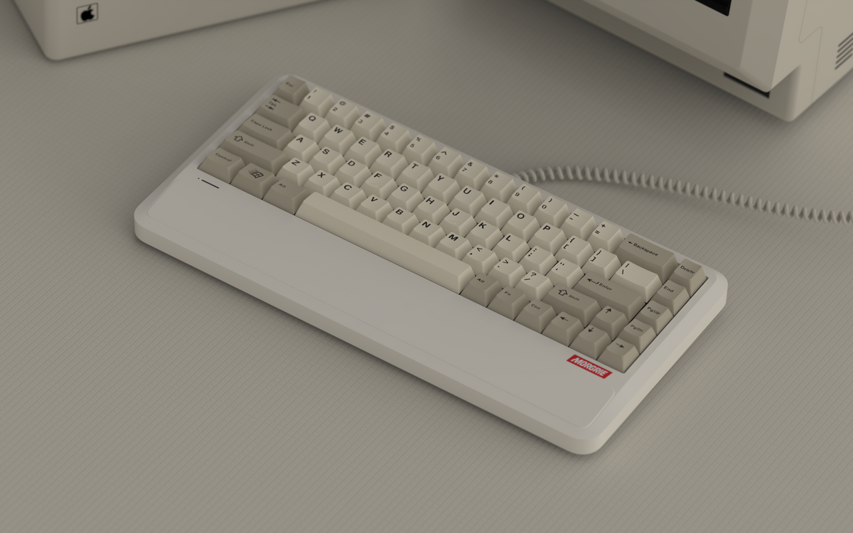 DOS68 on a modern desk