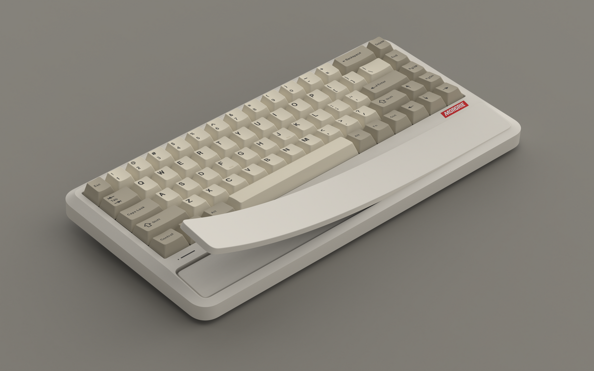DOS68 contoured TPE palm rest