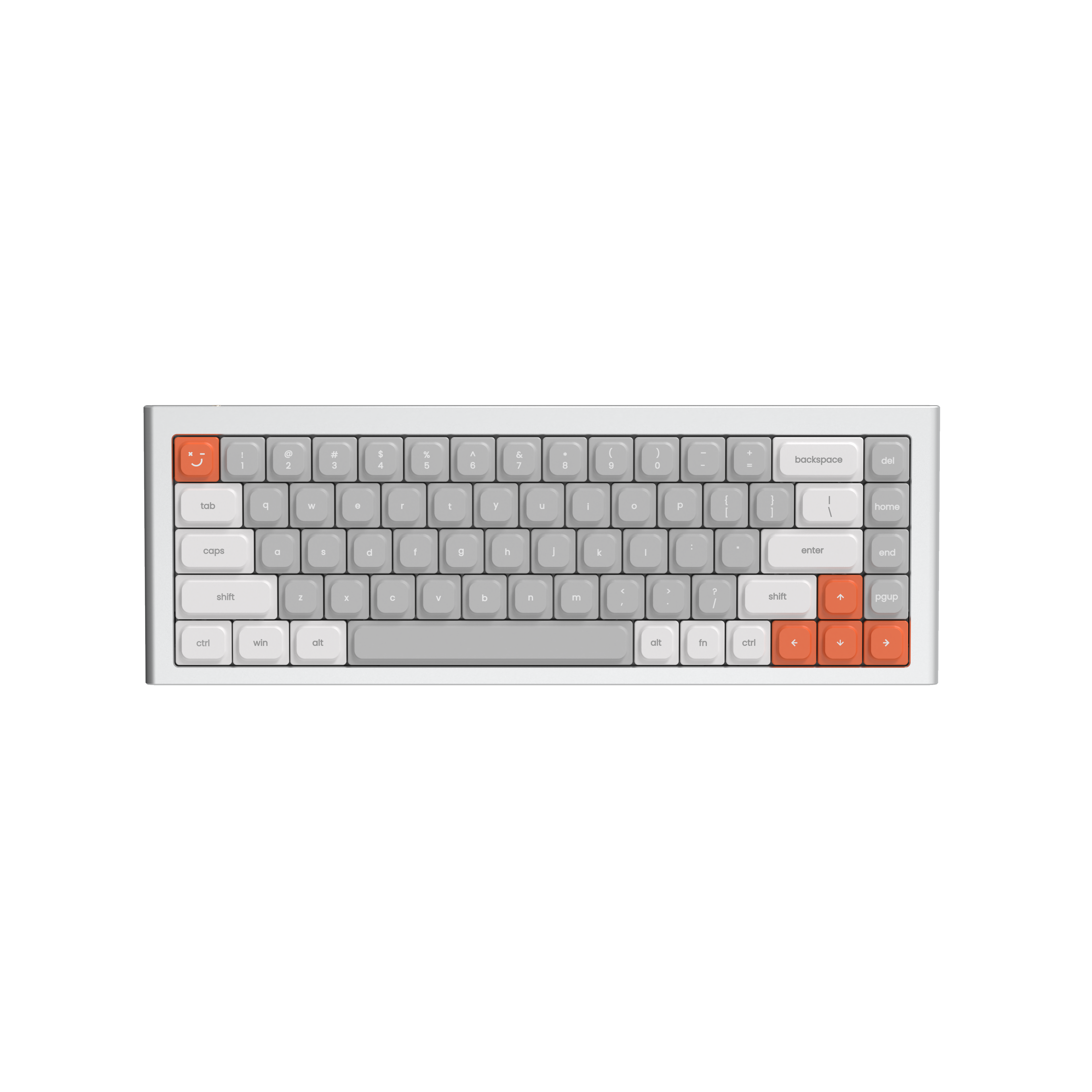 Silver AIR68 keyboard